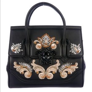 Versace Embellished Palazzo Empire Bag